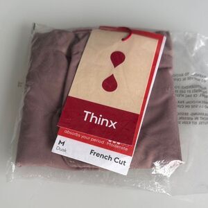 🔥Thinx French Cut Underwear - Dusk Sz M New